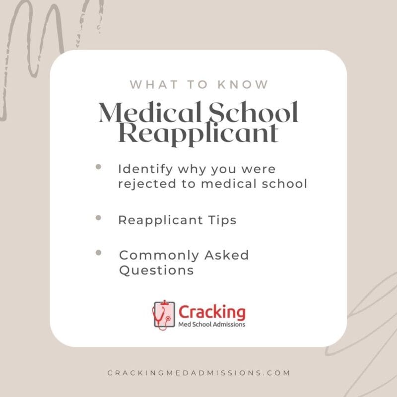 Medical School Reapplicant – What You Need To Know Before Applying to Medical School Again Medical School Reapplicant - What You Need To Know Before Applying to Medical School Again