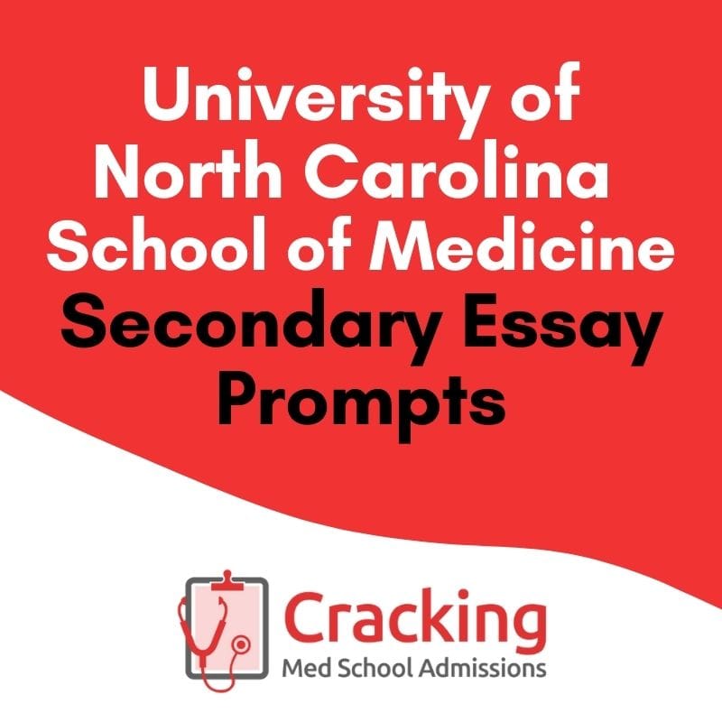 UNC Secondary Essays: UNC Secondary Application Prompts by Year