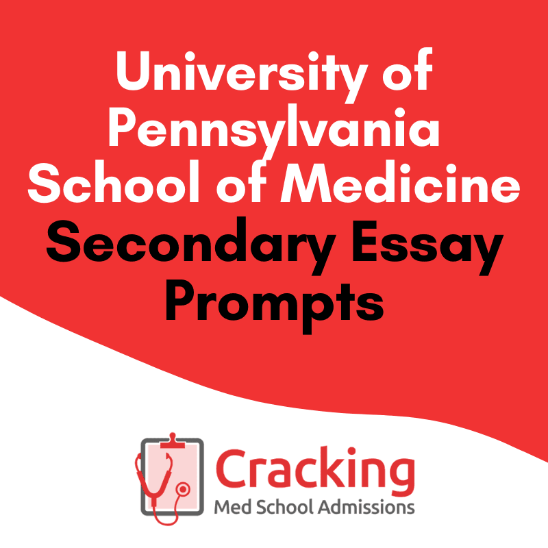 How to stand out on UPenn secondary essays for university of pennsylvania Perlman School of Medicine